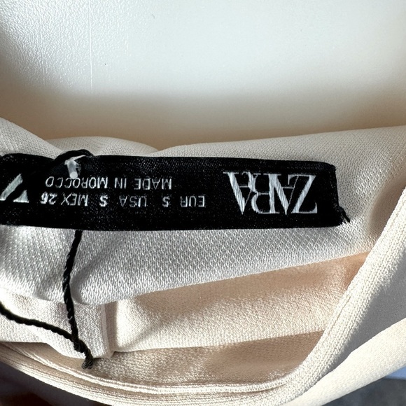 Zara NWT hooded dress open back long sleeve size small - Picture 12 of 12